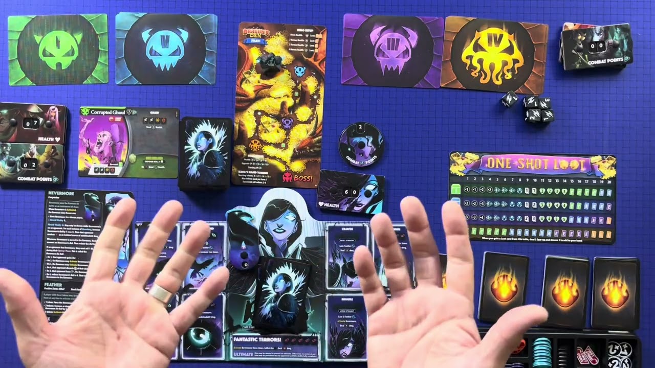 Play through and How To Play Dice Throne Adventures UNCHAINED One Shot Featuring RAVENESS 