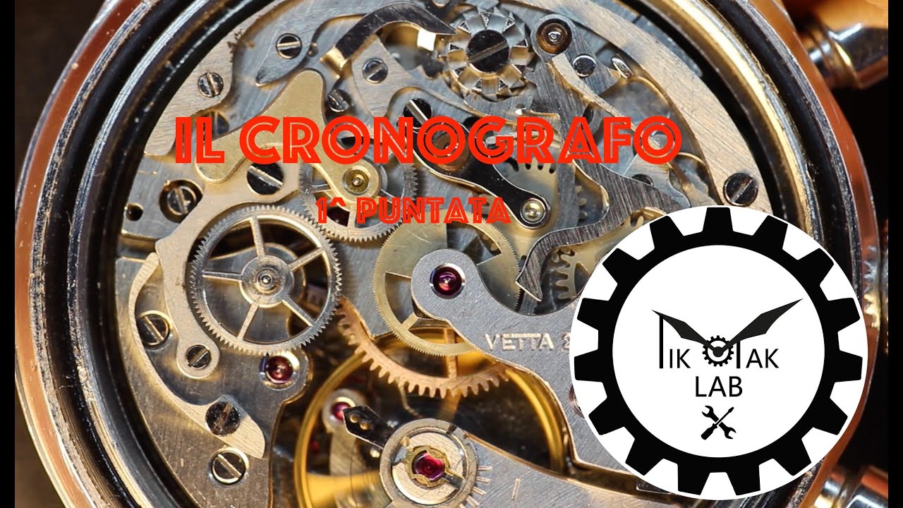 TIK - TAK Lab racconta: il Cronografo  ( 1^ Parte)