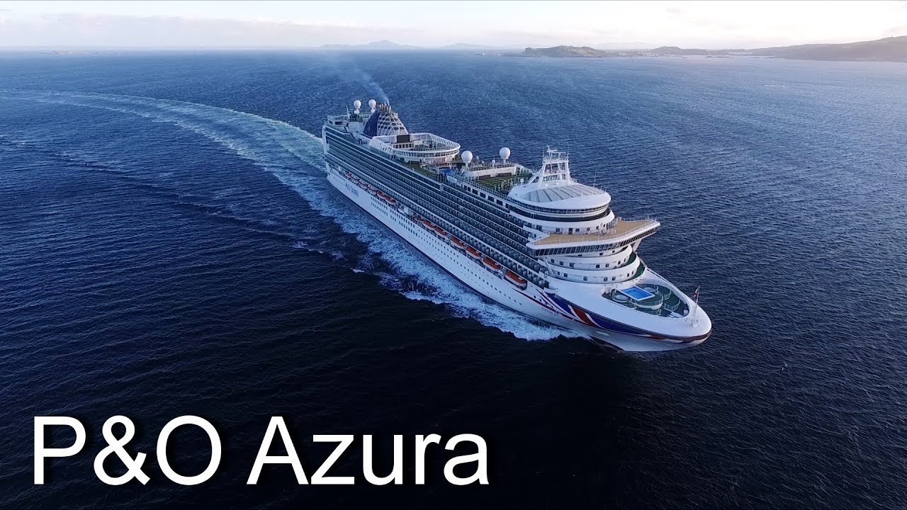 P&O Azura cruise DRONE chase / Norway / Stavanger 4.7.2017.