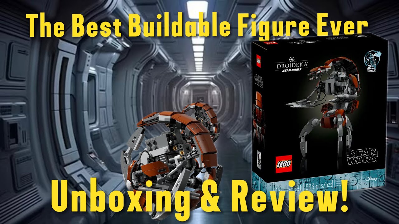 The Best & The Worst? Lego Star Wars Droideka #75381 Unboxing & Review!