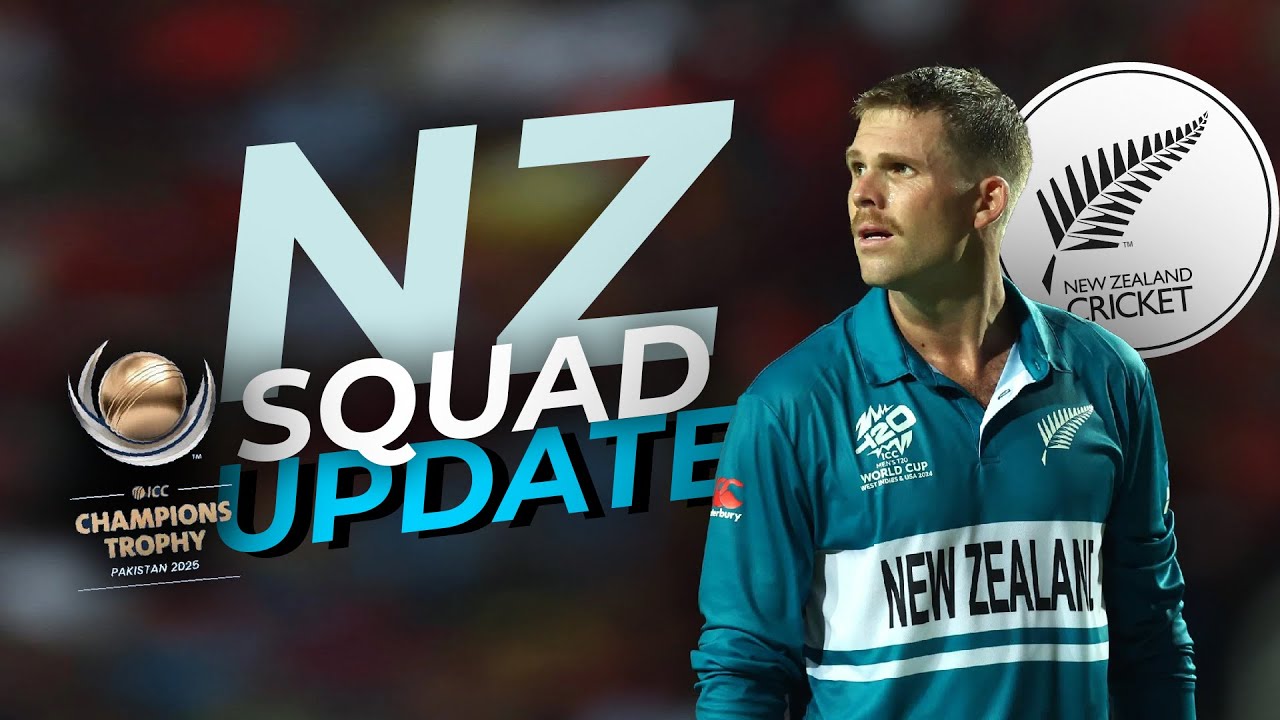 New Zealand's Champions Trophy Hopes Dented by Ferguson Injury | Kyle Jamieson Replaces Ferguson
