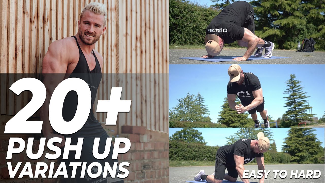 20+ Push Up Variations Easy to Hard