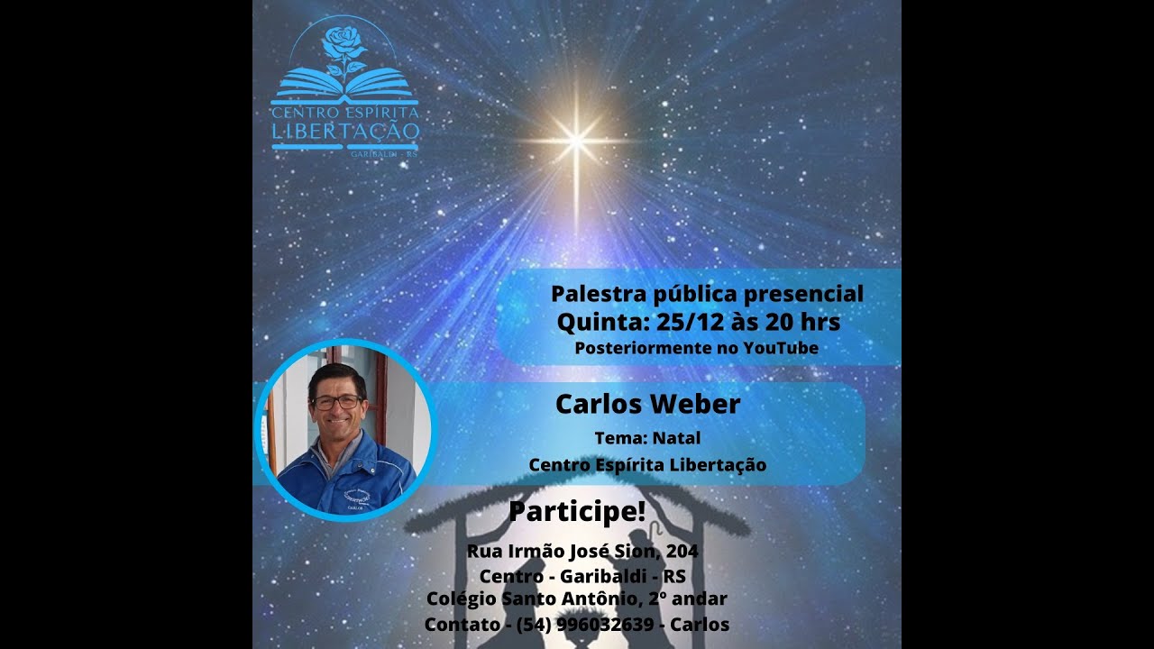Natal | Palestrante: Carlos Weber