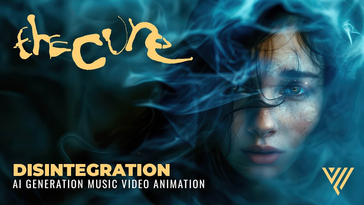 The Cure • Disintegration  • AI Generation Animation • 4K