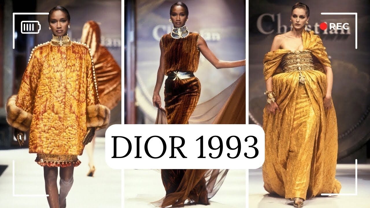 Dior Джанфранко Ферре: шедевр высокой моды осени 1993 года