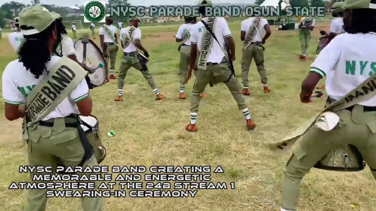Osun State Parade Band @ 2024 Batch B Stream 1 Swearing-in Ceremony