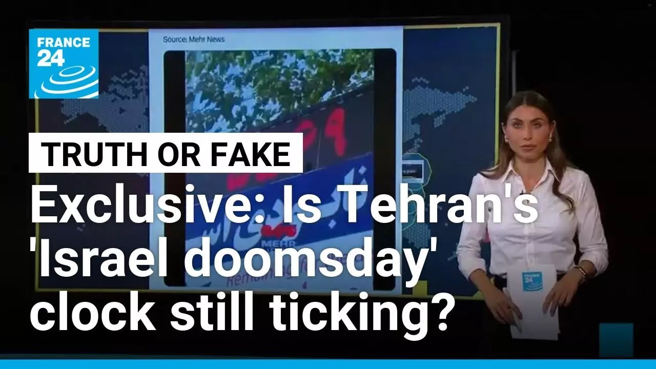 FRANCE 24 verifies: Is Tehran's 'Israel doomsday' clock still ticking? &bull; FRANCE 24 English
