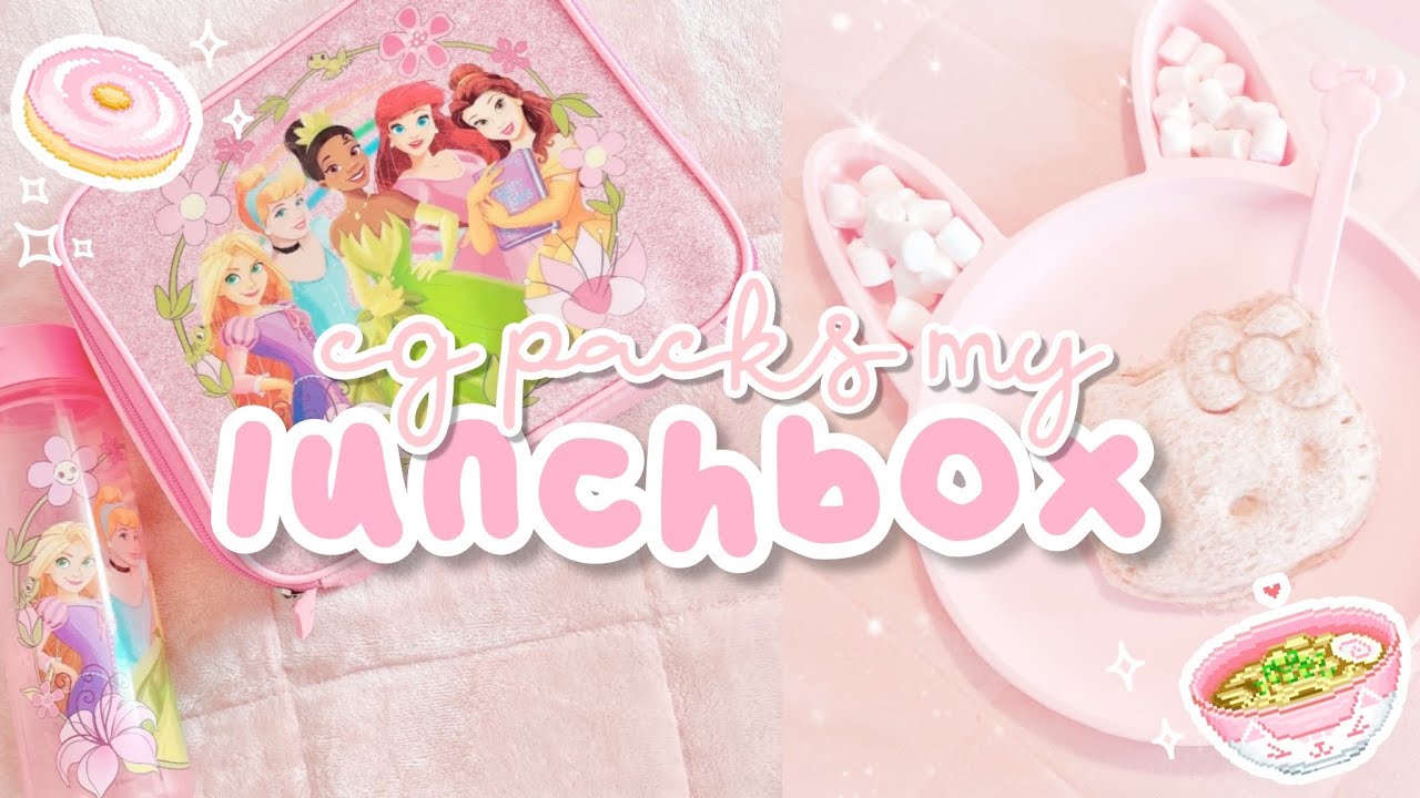 ꒰ sfw agere ꒱ cg packs my lunch box ! 🍡🍧