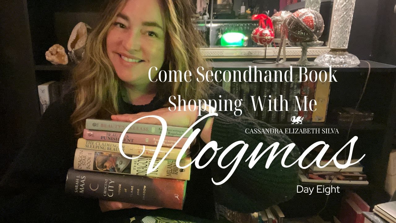 Vlogmas Day 8: Come Secondhand Book Shopping With Me and Book Haul