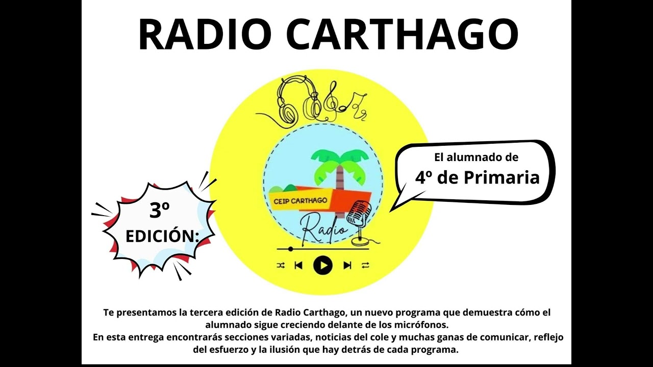 3ª EDICIÓN RADIO CARTHAGO