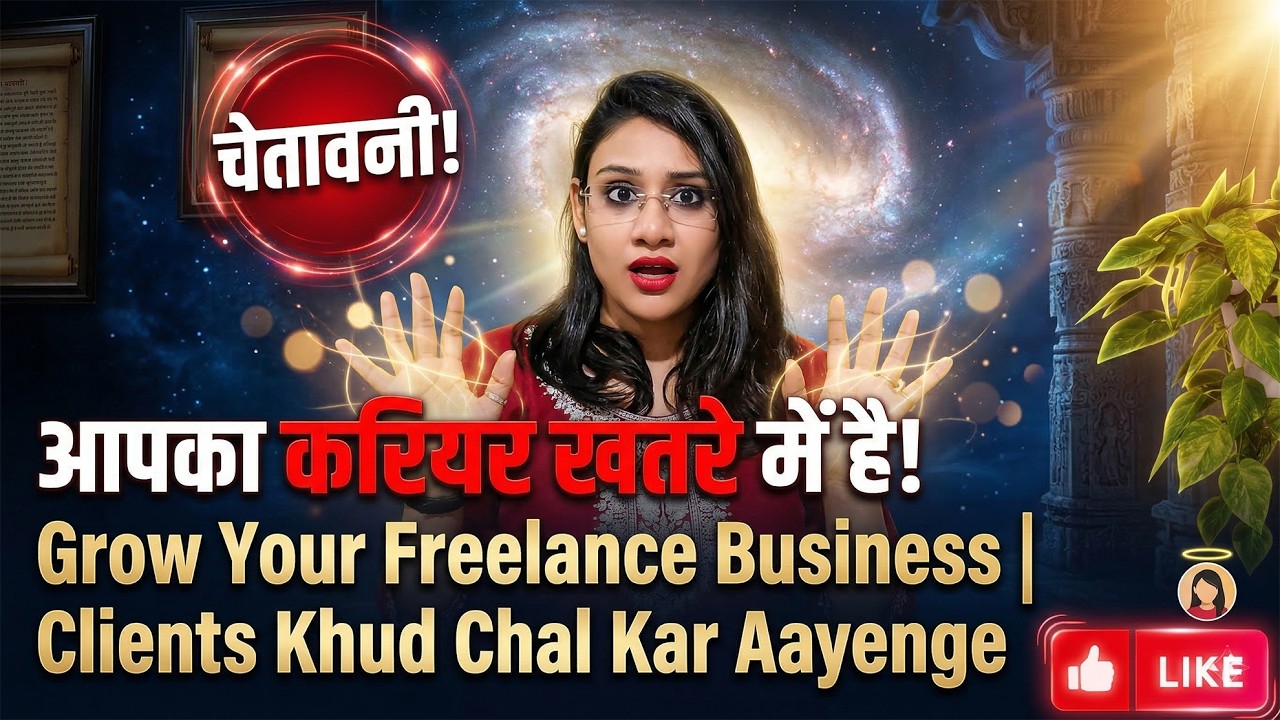 आपका करियर खतरे में है | Grow Your Freelance Business | Clients Khud Chal Kar Aayenge
