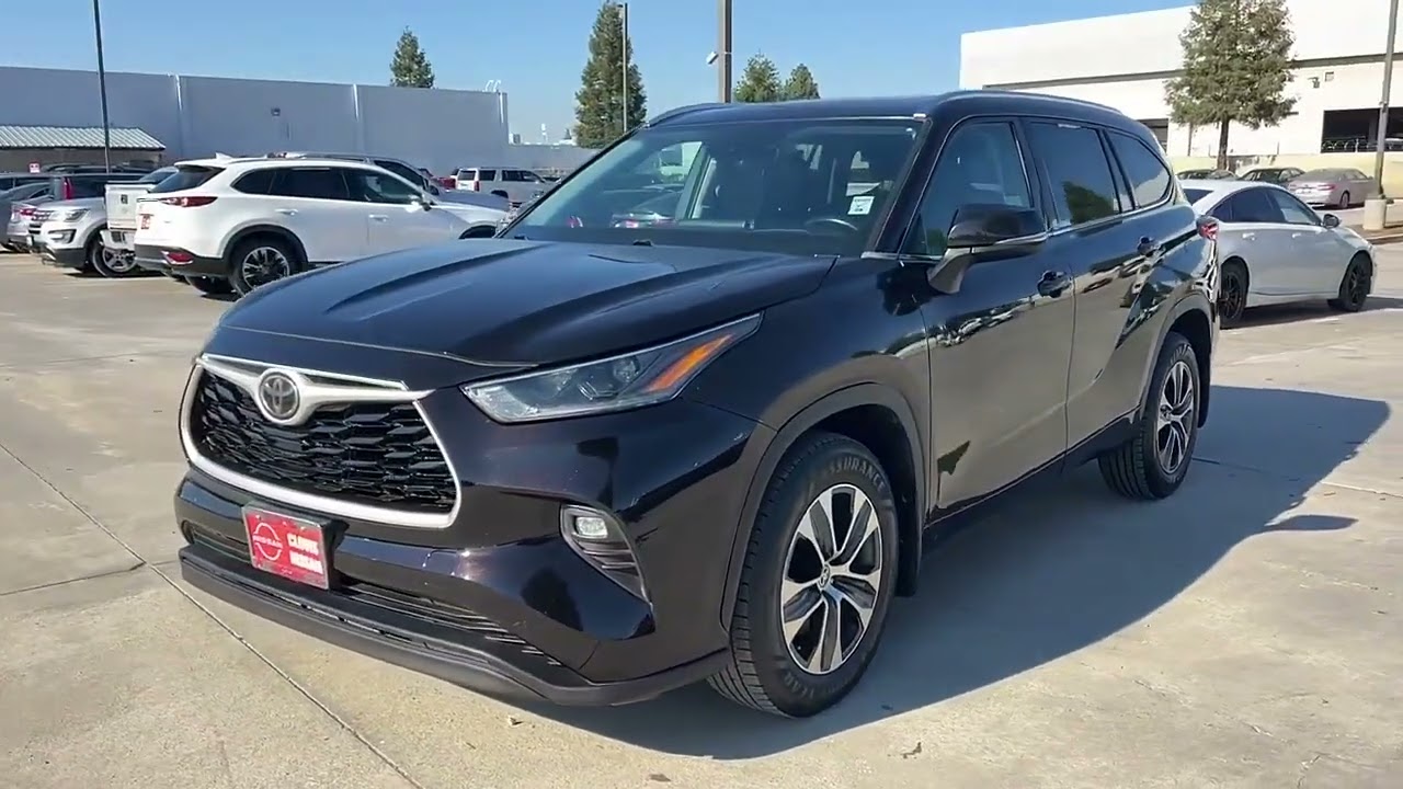 2021 Toyota Highlander   madera Visalia Fresno Financing Clovis Used stock Service High_Quality Nis