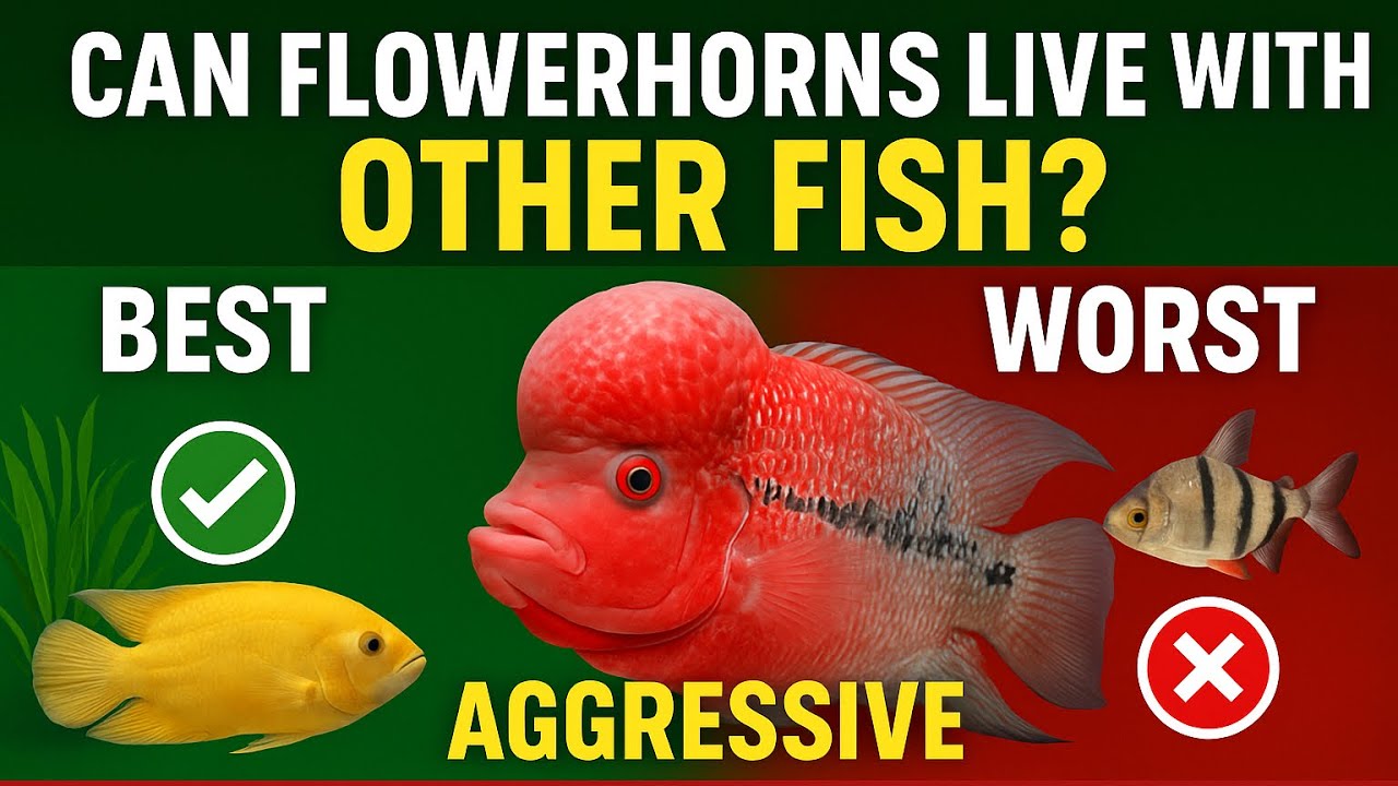 Can Flowerhorn Live with Other Fish? Best and Worst Tank Mates!