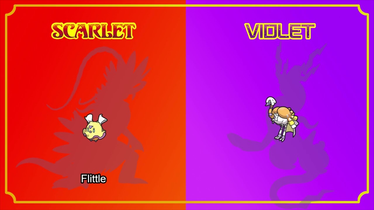 Pok&eacute;mon Cries: Flittle, Espathra - Pok&eacute;mon Scarlet and Violet