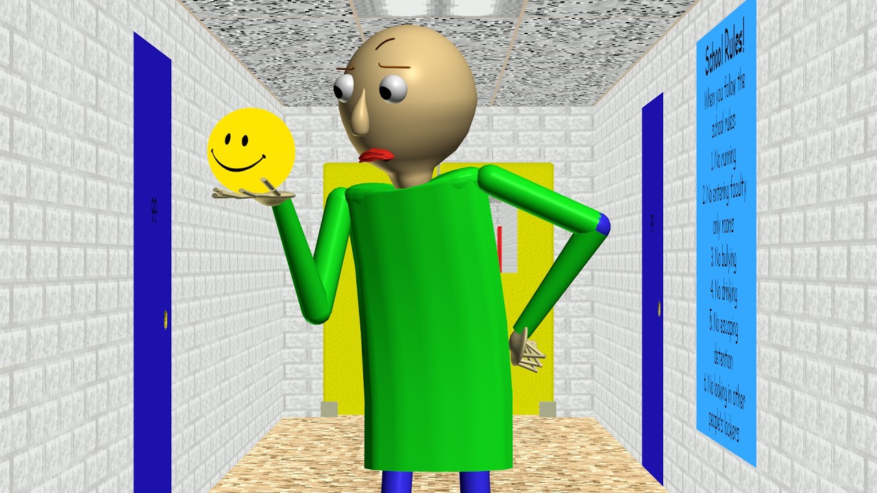 Что, если Baldi будет держать Verity?? Новое обновление мода Verity!!