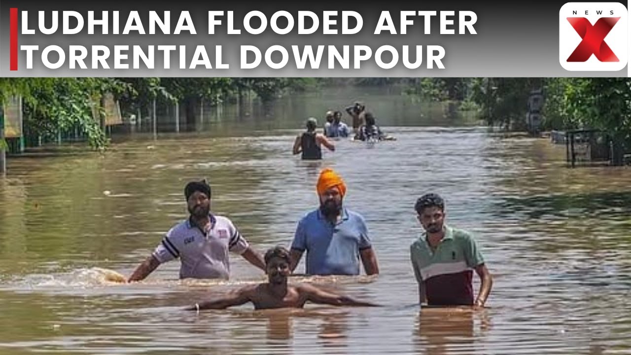Punjab Flood Crisis: Heavy Rains Batter Ludhiana, Relief as Bhakhra Water Levels Drop | NewsX