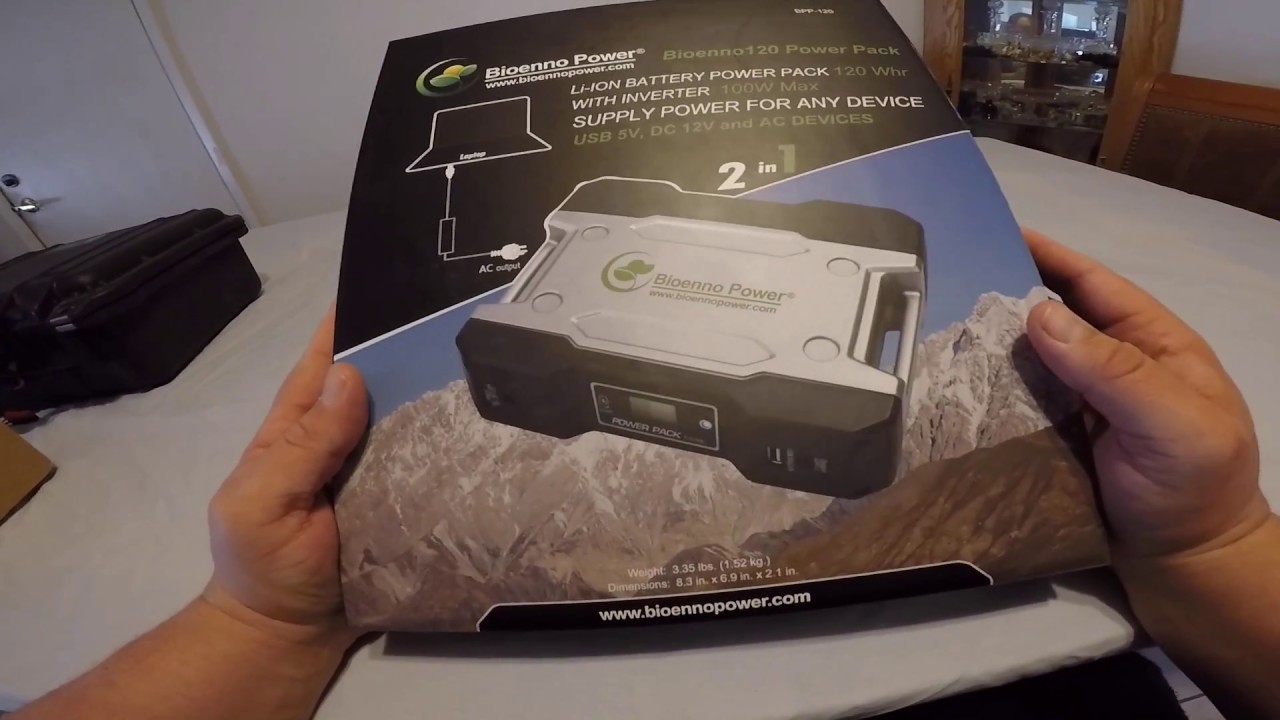 Bioenno 120 Power Pack