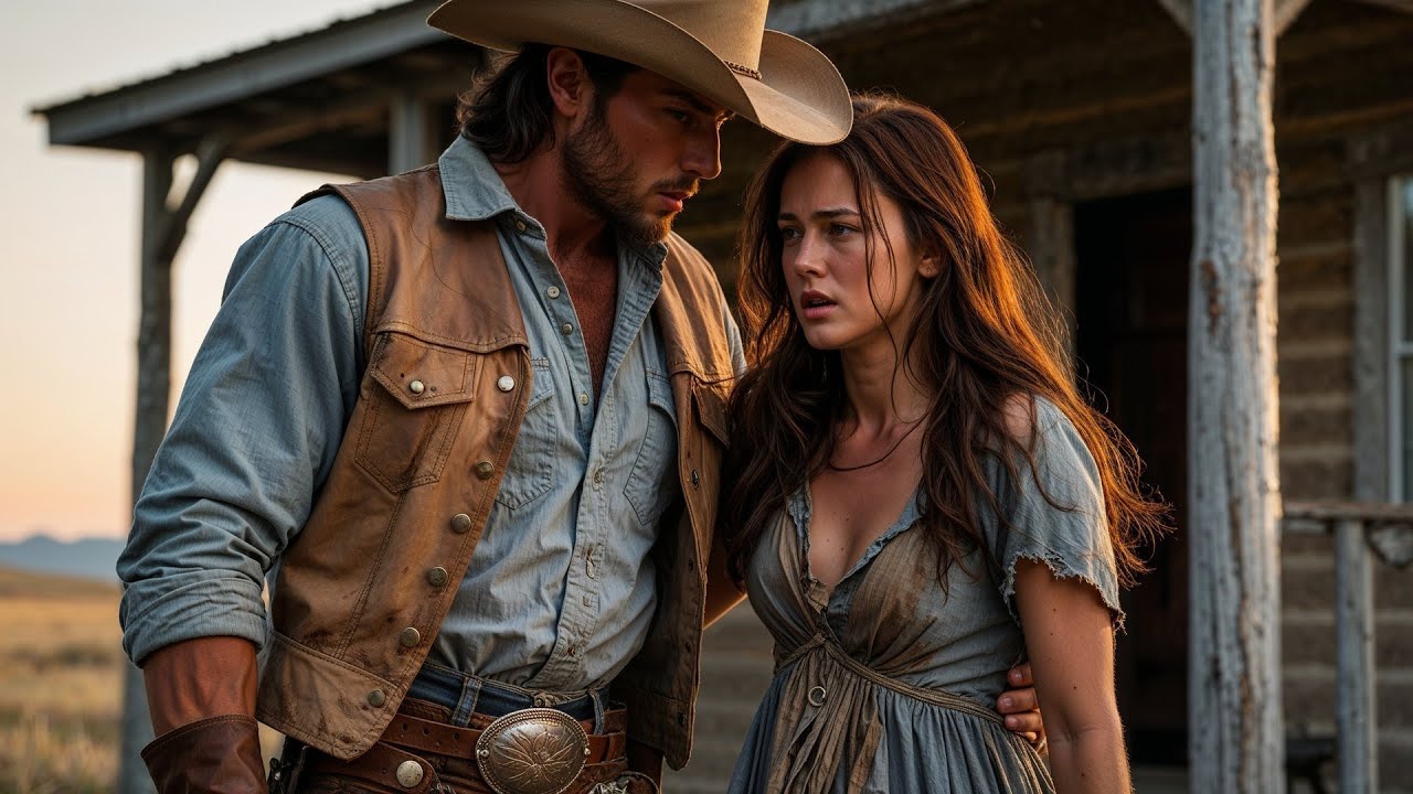 She Was Left Beaten and Alone, Until the Cowboy Took Her In and Made Her Pregnant With His Child