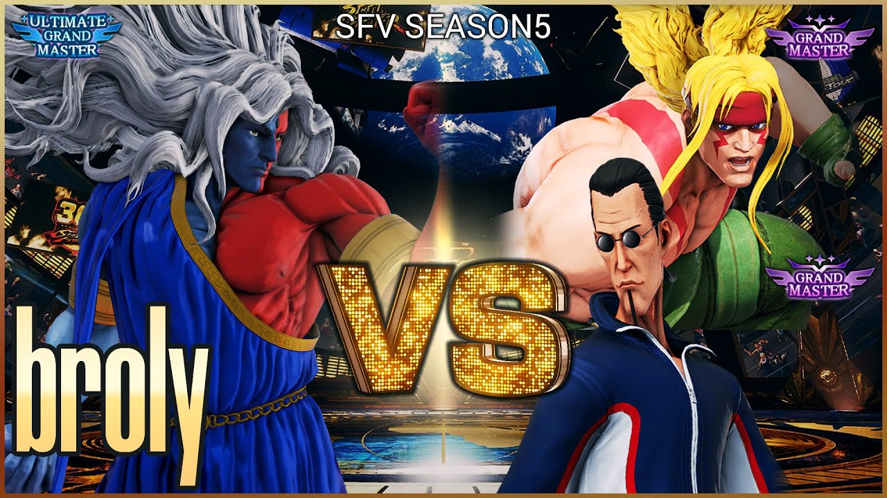 [SFV] Broly Gill vs Alex, FANG