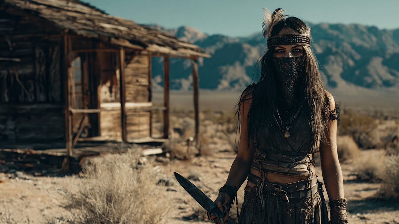 Western Full Movie | Her tribe was destroyed, but she chose to take brutal revenge | Thriller 🔥🎬