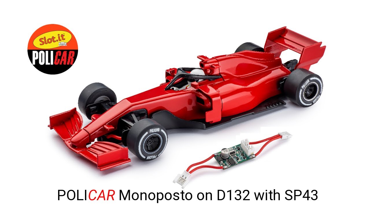 Policar Monoposto with SP43 Digital Carrera in-car IC