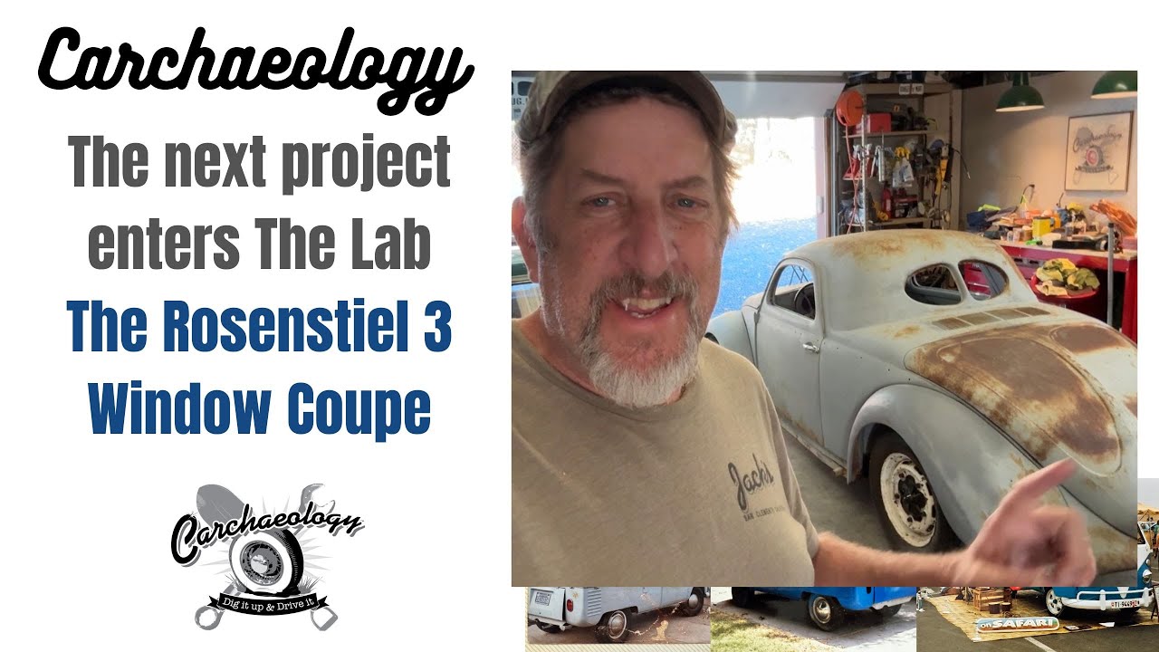 Carchaeology: The next build begins! Custom body VW Beetle