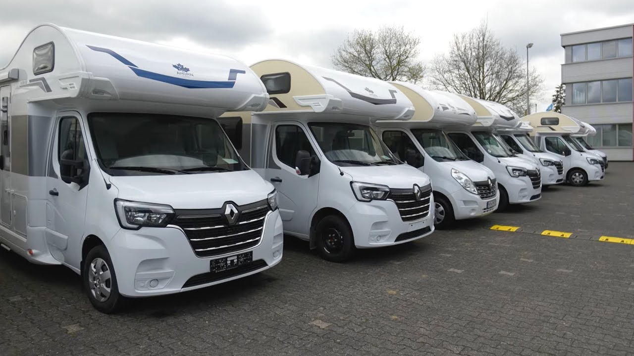 Wohnmobile 2023: Ahorn Camp Frankfurt Rundgang. Erfahrungen mit Ahorn. Ahorn Werkstatt. Alle Modelle