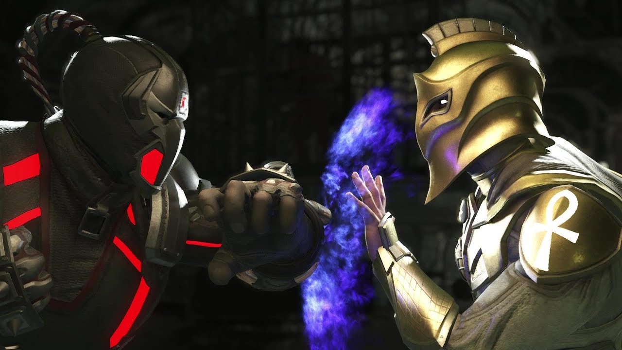 Injustice 2 : Bane Vs Doctor Fate - All Intro/Outros, Clash Dialogues, Super Moves
