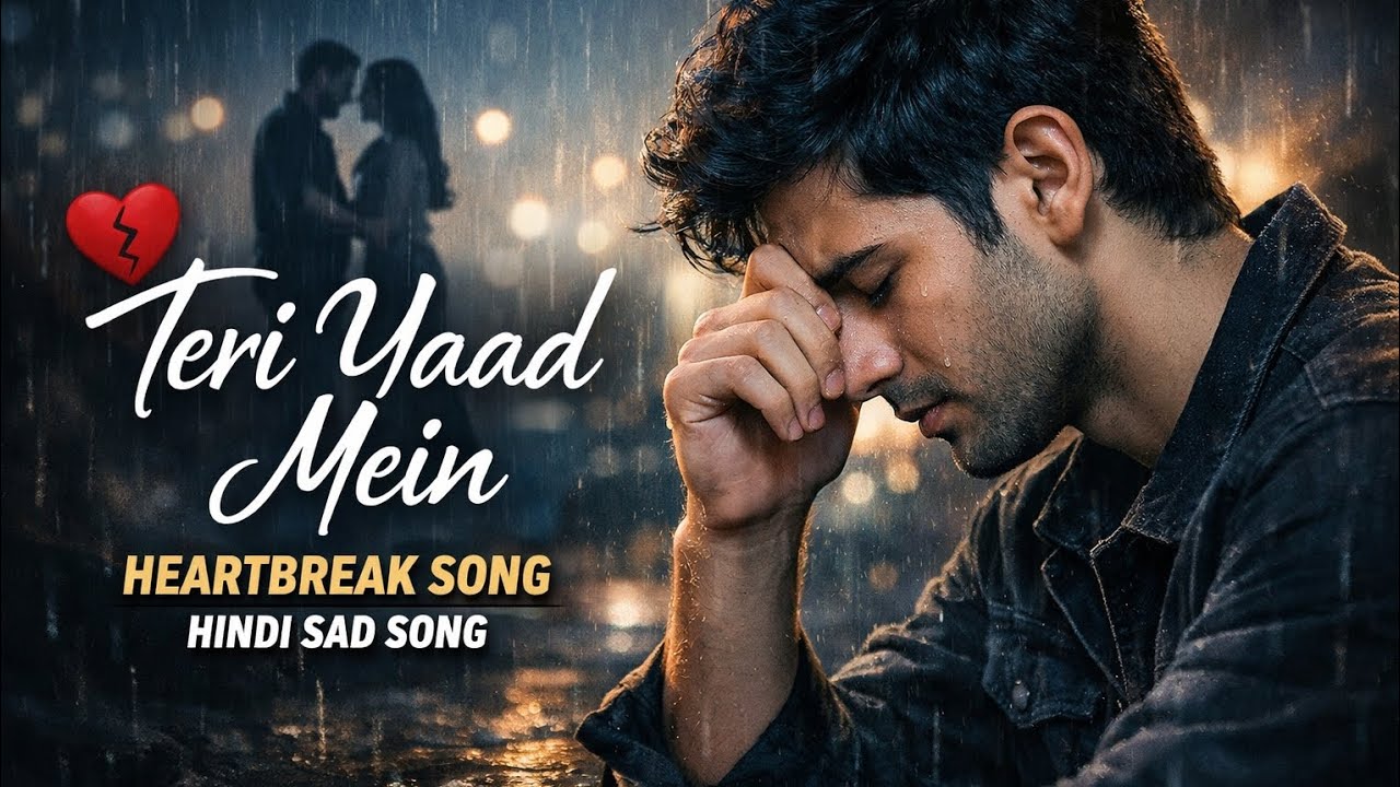 Teri Yaad Mein 🖤 | Heartbreak Song 2026 | Hindi Sad Song | Emotional Love Story