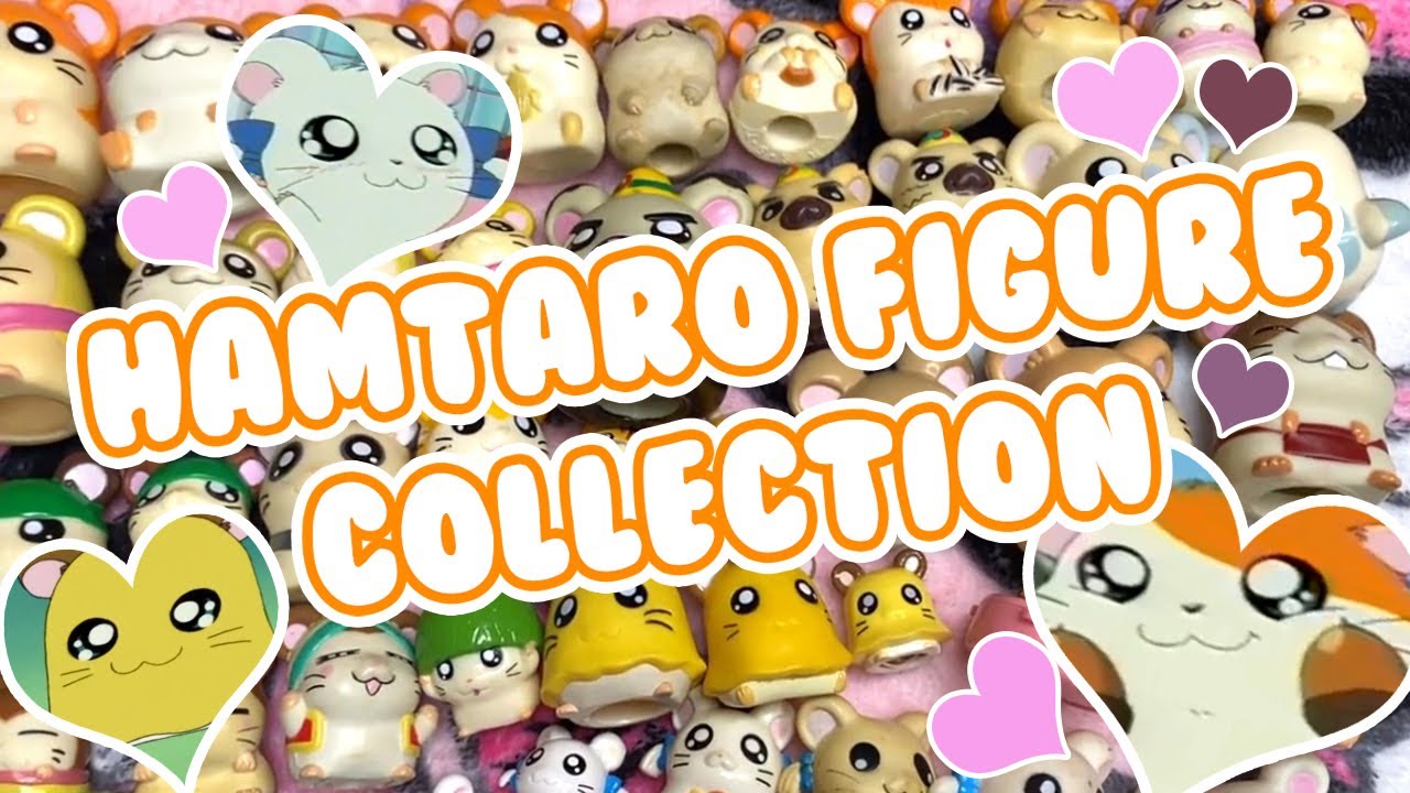 HUGE Hamtaro Minifigure Collection | Adorable Nostalgic Vintage Hamtaro Figures from Japan!