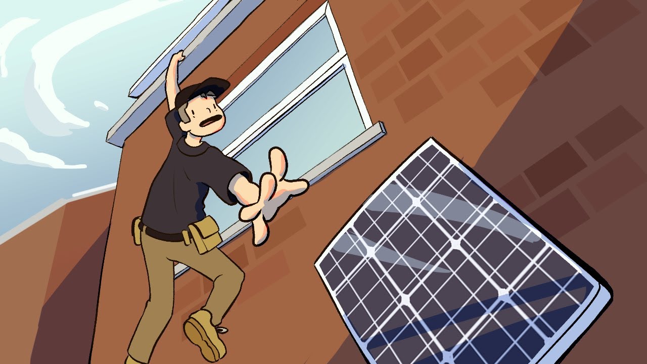 Rotten roof removal = solar panel upheaval