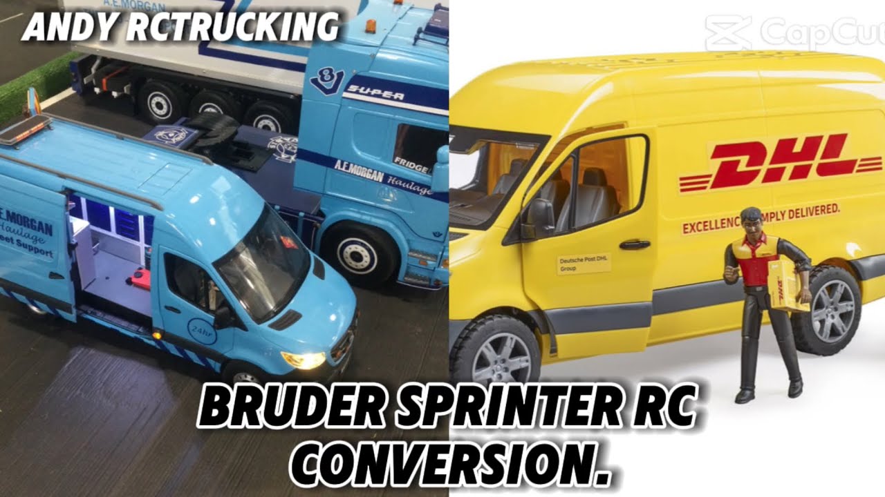 Bruder sprinter van rc conversion 