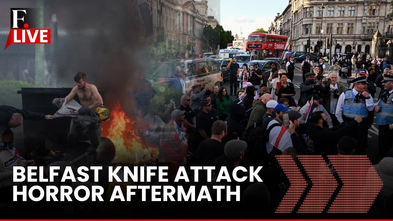 Aftermath of 'Brutal' Knife Attack in Northern Ireland, Belfast | LIVE