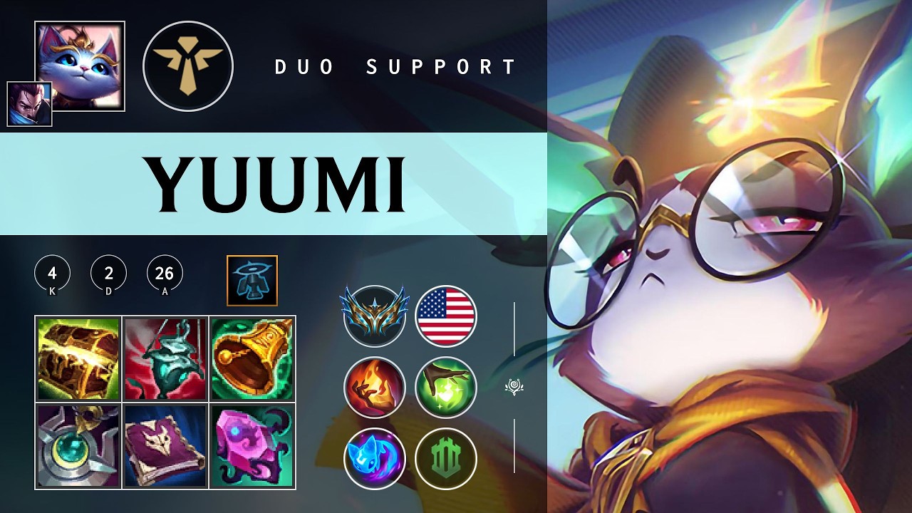 Yuumi Support vs Pyke - NA Challenger Patch 26.06