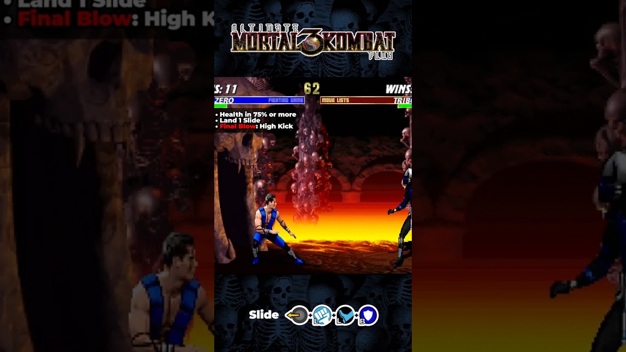 Sub-Zero (MK3/Unmasked) MKX Style Brutality - Ultimate Mortal Kombat 3 Plus (UMK3P)