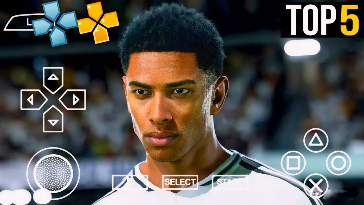Top 5 FIFA Games on PSP | PPSSPP Games for Android | PSP Emulator Games