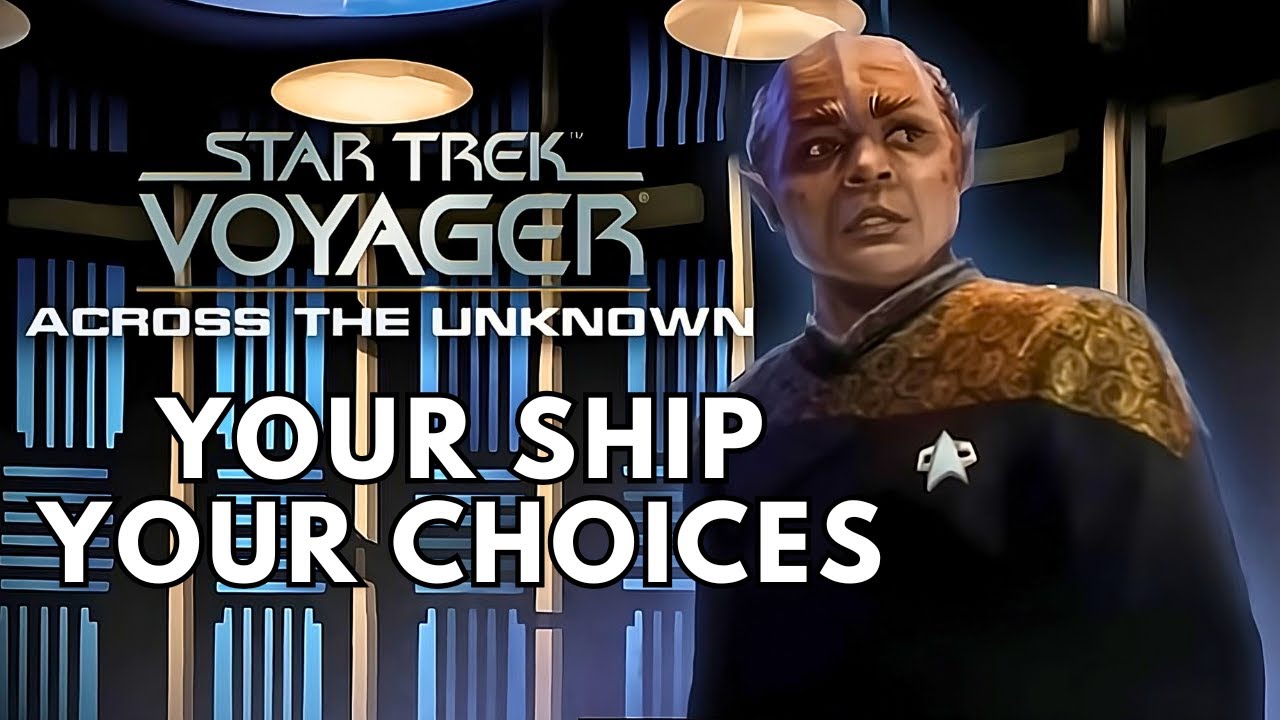 YOU'RE THE CAPTAIN (Star Trek Voyager: Across The Unknown Gameplay & First Impressions)