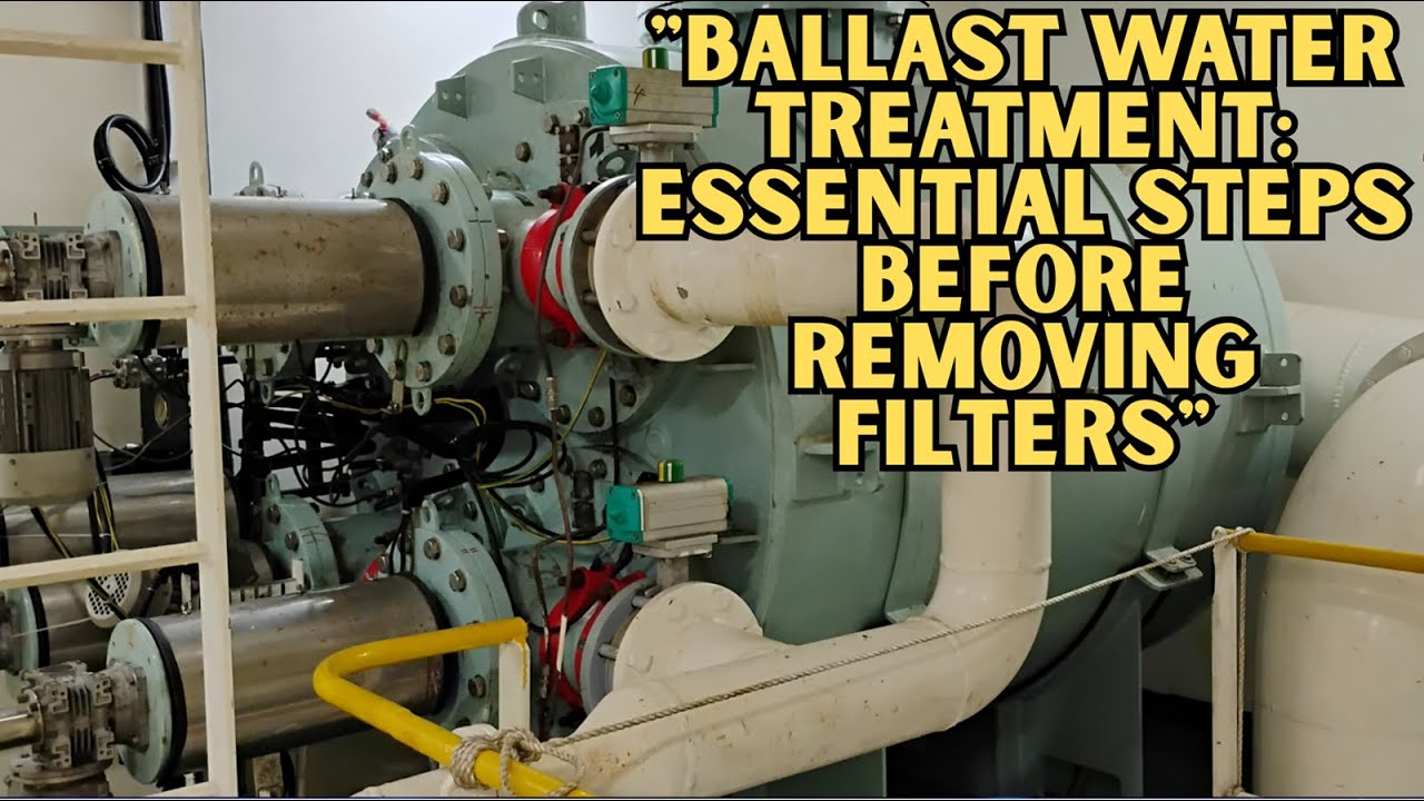 "Ballast Water Treatment: Essential Steps Before Removing Filters"