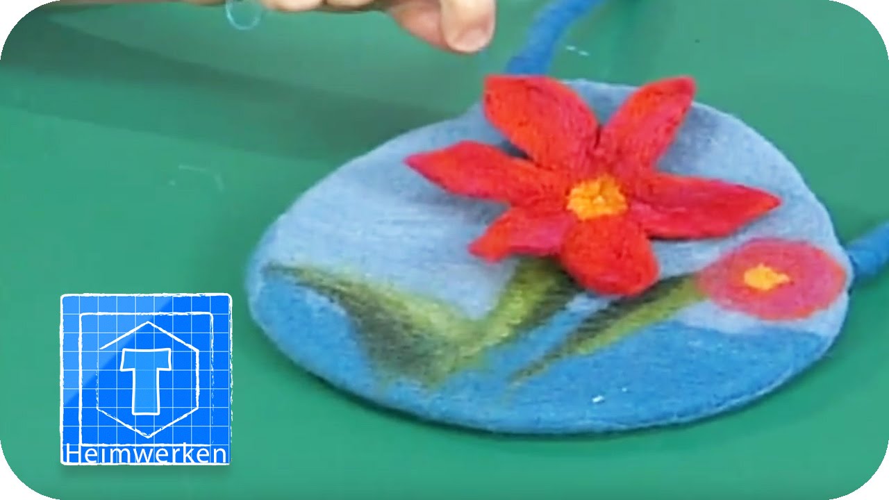 Filztasche mit Blümchen | DIY | ToolTown
