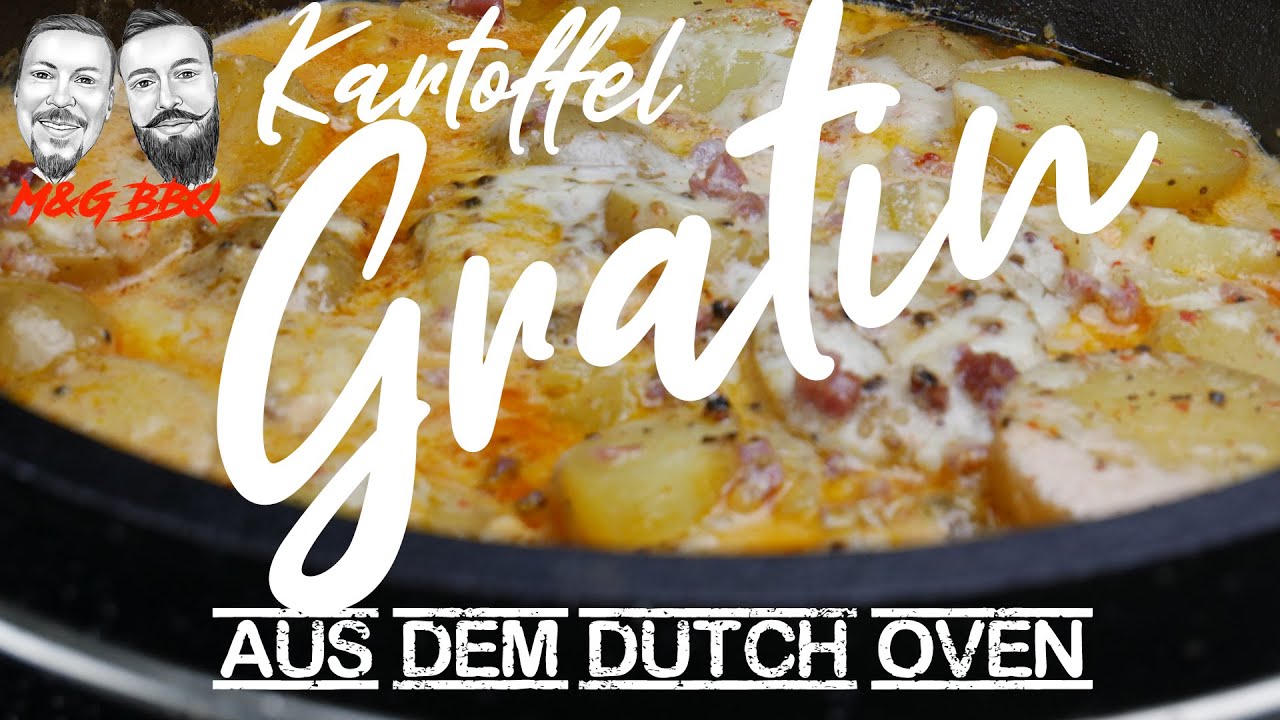 Kartoffelgratin aus dem Dutch Oven - M&G-BBQ - Folge 166