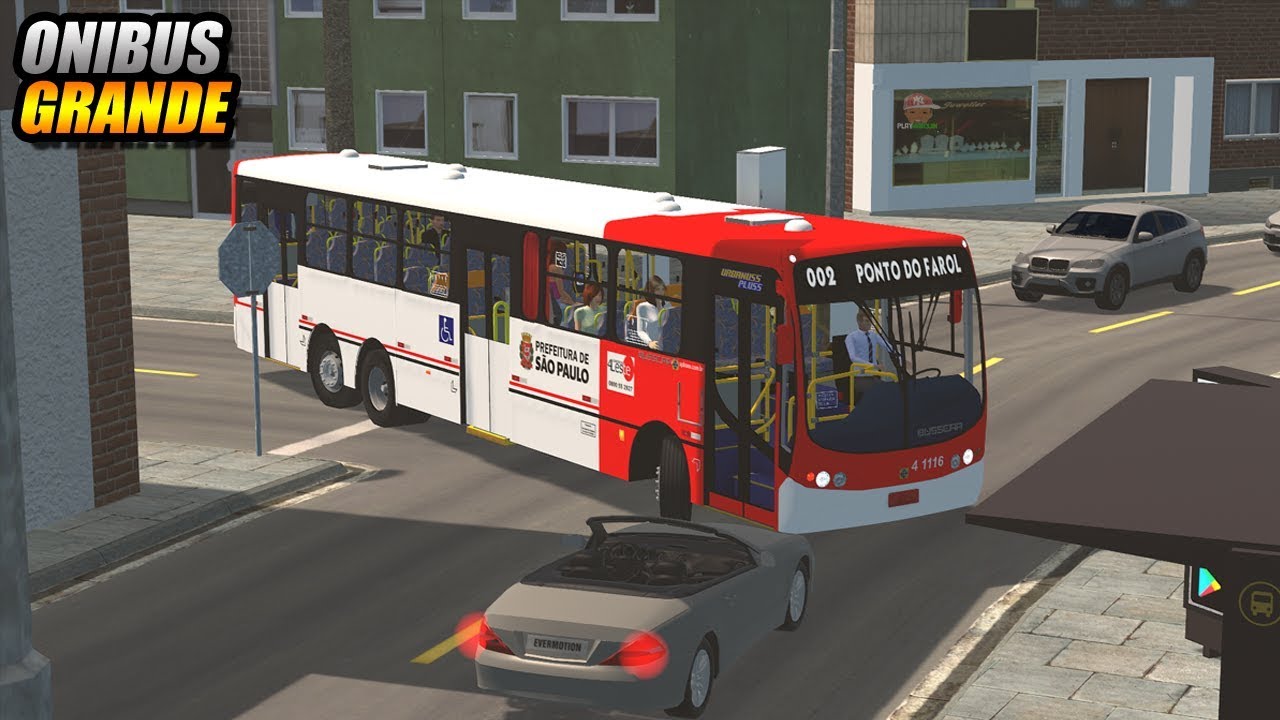 ONIBUS URBANO GRANDE DENTRO DA CIDADE !!! PROTON BUS SIMULATOR - G27