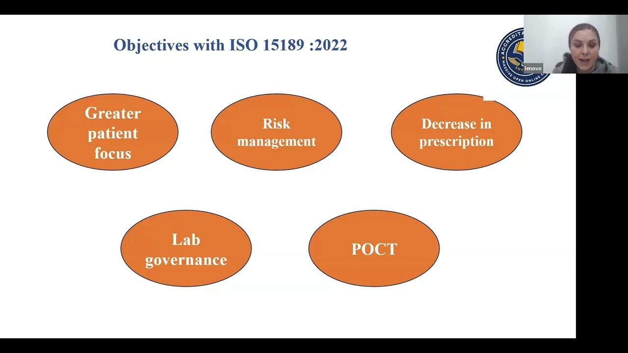 “ISO 15189:2022 /2012 New Updates in Laboratory quality Accreditation standards "المحاضرة الثانية"