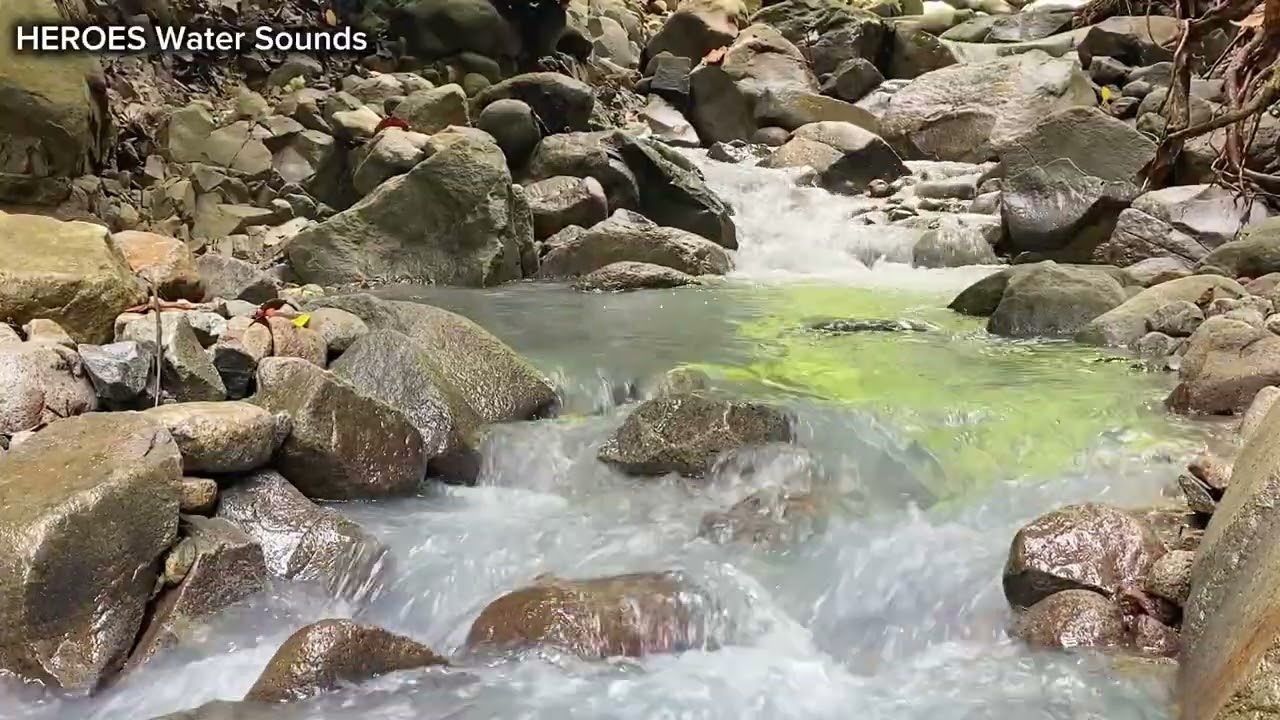 Waterfall Sound Recorded in Nature