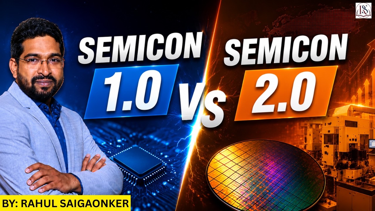 SEMICON 2.0 Explained: How It Differs from SEMICON 1.0 | UPSC Current Affairs 2027