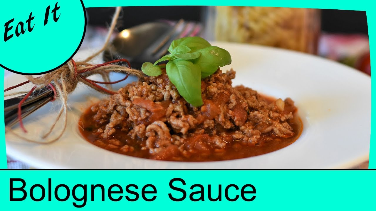 BOLOGNESE SAUCE Original Italienisch | Rezept