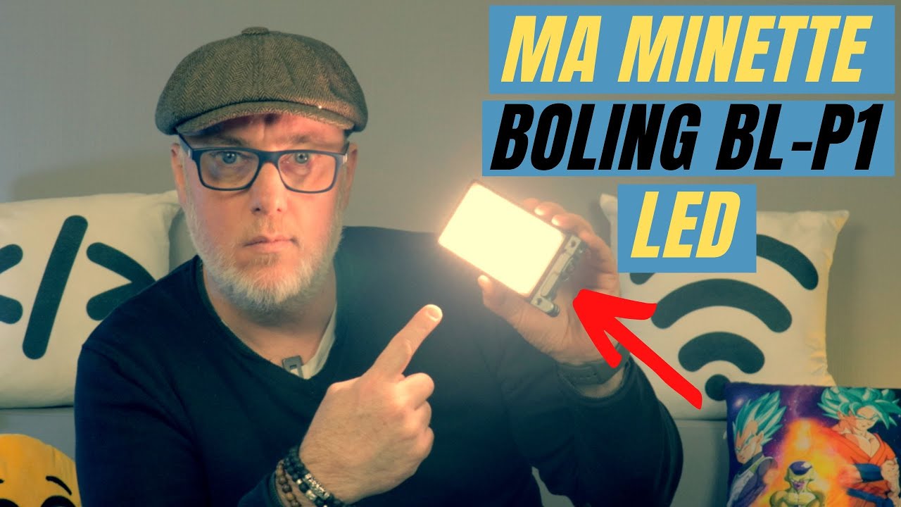 TEST Une LUMIERE TOUTE MINETTE pour ton SETUP - BOLING BL-P1 LED