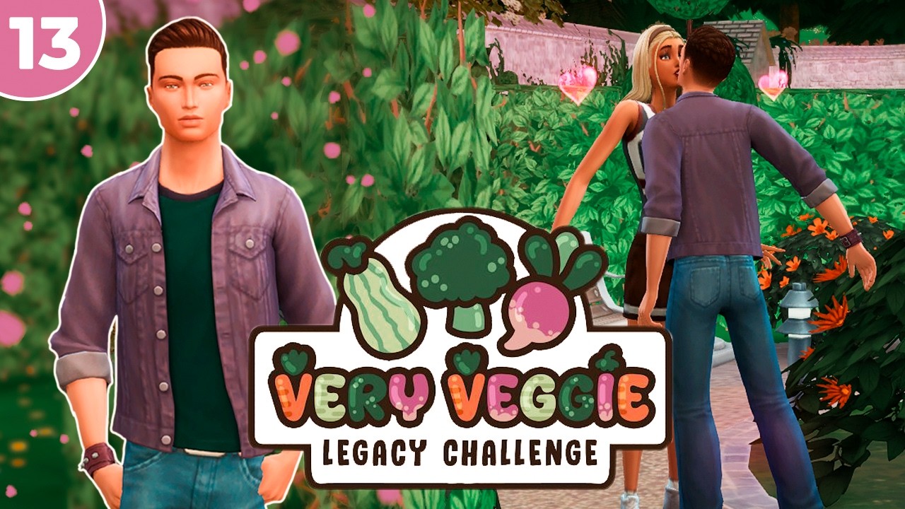 ВТОРОЕ ПОКОЛЕНИЕ В ОЧЕНЬ ОВОЩНОМ ЧЕЛЛЕНДЖ  | Very Veggie Legacy #13 | The Sims 4