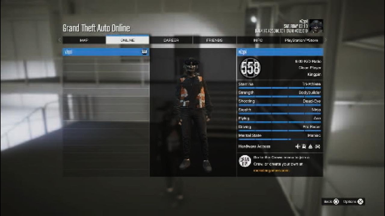 (PS5) Gta 5 Modded Account Review 5Letter account!!!!