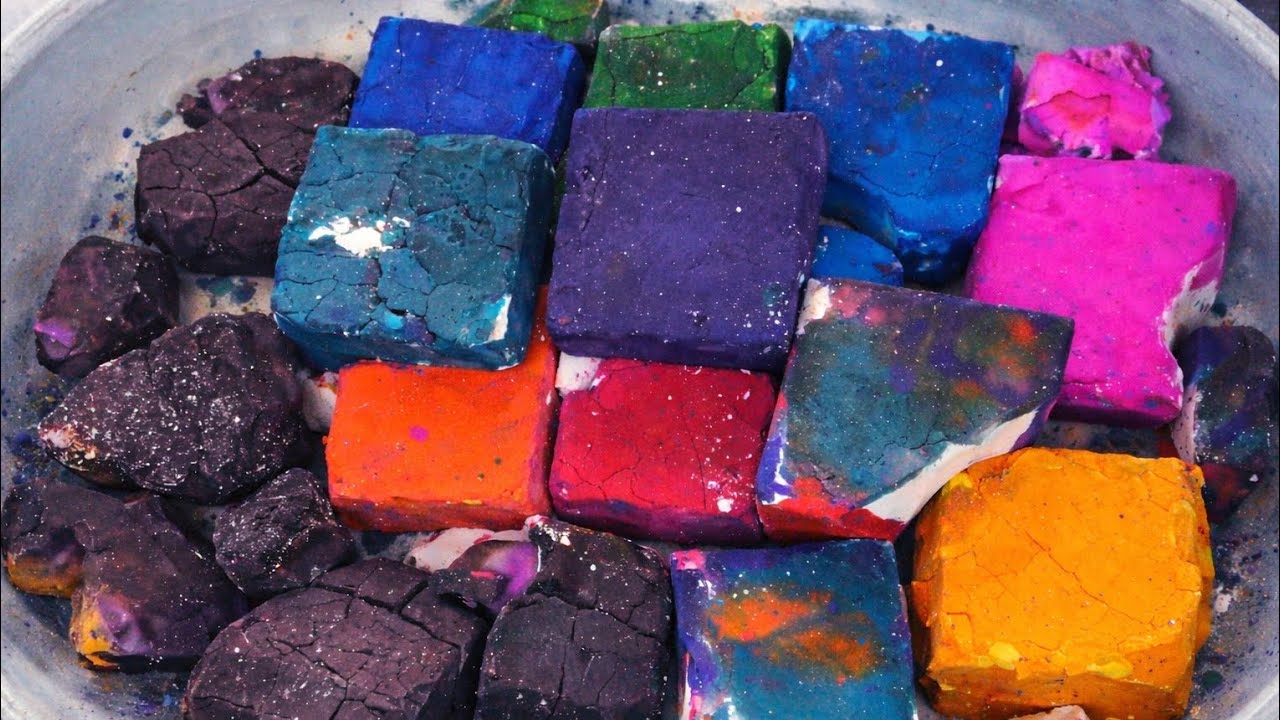 Buttery Powdery Smash Chalk Crushing 💕