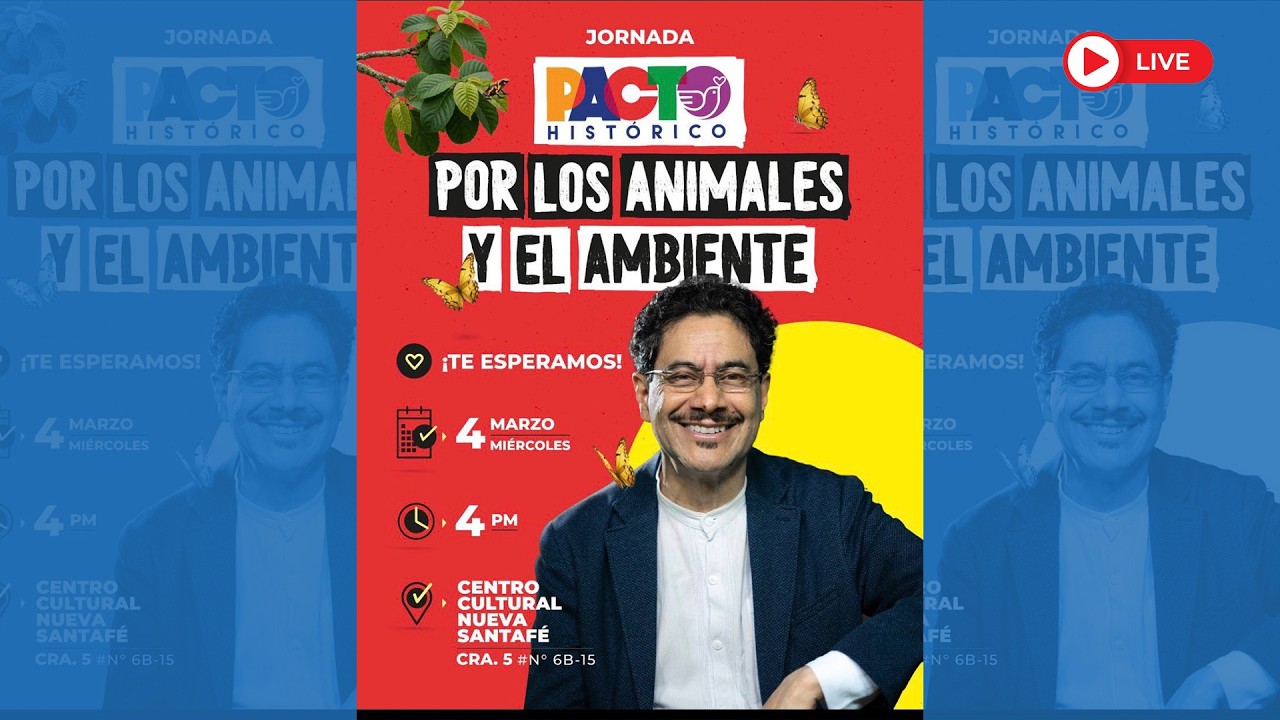 EN DIRECTO: JORNADA POR LOS ANIMALES Y EL MEDIO AMBIENTE